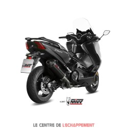 Ligne Complète MIVV SPORTLINE Steel Black Adapt.Yamaha T-MAX 530 (Euro 4) 2017-...