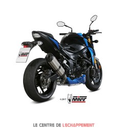 Silencieux MIVV SUONO Adapt.Suzuki GSX 750 S 2017-...