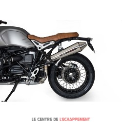 Silencieux BOS TAPER conique passage haut BMW R NINE T SCRAMBLER 2016-...