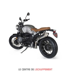 Silencieux BOS TAPER conique passage haut BMW R NINE T SCRAMBLER 2016-...