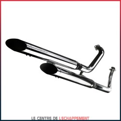 Ligne Complète SILVERTAIL K02 Honda VT 600 SHADOW 1988-2000