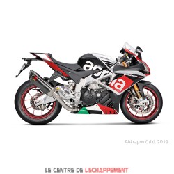 Ligne Complète AKRAPOVIC Evolution Line Aprilia RSV4 RR / RSV 4 RF 2015-... Coupelle Carbone