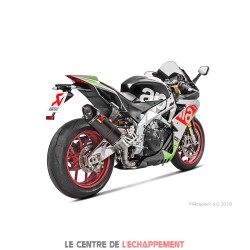 Ligne Complète AKRAPOVIC Evolution Line Aprilia RSV4 RR / RSV 4 RF 2015-... Coupelle Carbone