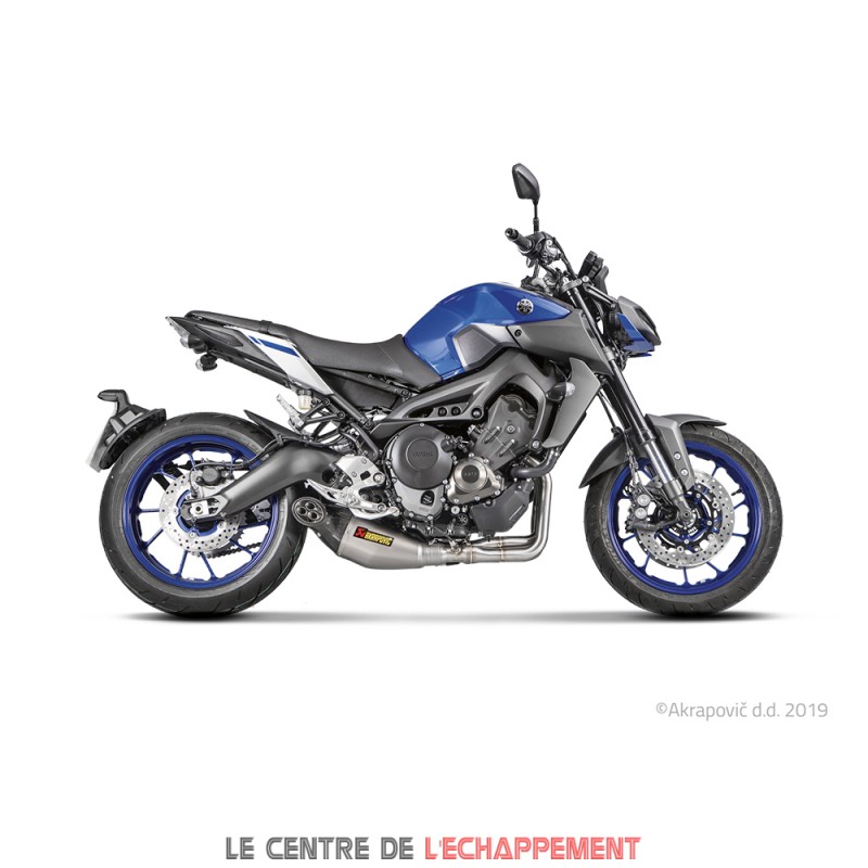 Ligne Complète AKRAPOVIC Racing Line Yamaha MT09 (847 cc)