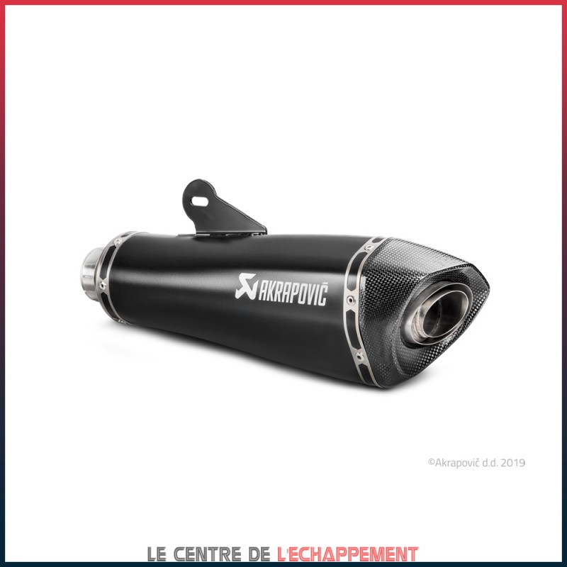 Silencieux AKRAPOVIC Slip-On BMW R NINE T 2014-... et R NINE T SCRAMBLER 2016-... Coupelle Carbone