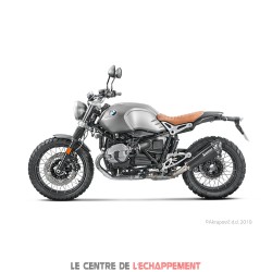 Silencieux AKRAPOVIC Slip-On BMW R NINE T 2014-... et R NINE T SCRAMBLER 2016-... Coupelle Carbone