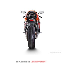 Silencieux AKRAPOVIC Slip-On Honda CBR 600 RR 2013-2017 Coupelle Carbone