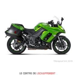 Silencieux AKRAPOVIC Slip-On Kawasaki Z 1000 SX 2014-2016 Coupelle Carbone