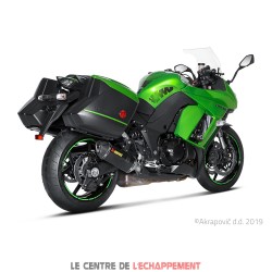 Silencieux AKRAPOVIC Slip-On Kawasaki Z 1000 SX 2014-2016 Coupelle Carbone