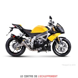 Silencieux AKRAPOVIC Slip-On Racing Aprilia RSV4 / RSV4 FACTORY et TUONO 1000 V4R / APRC Coupelle Carbone