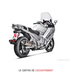 Silencieux AKRAPOVIC Slip-On Yamaha FJR 1300 2013-... Coupelle Carbone