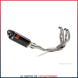 Ligne Complète AKRAPOVIC Racing Line Kawasaki ZX6R et ZX6R 636 Coupelle Carbone