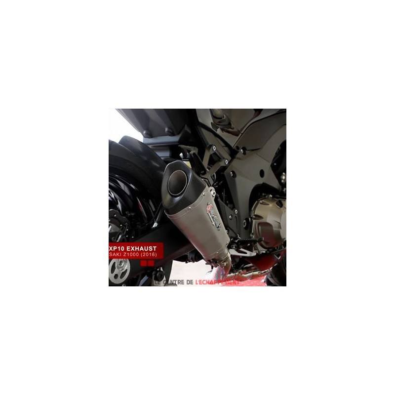 Ligne Complète LEXTEK XP10 Kawasaki Z 1000 2010-...