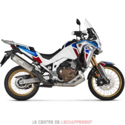 Silencieux Akrapovic Slip-On Line Honda CRF 1100 L Africa Twin 2020-...