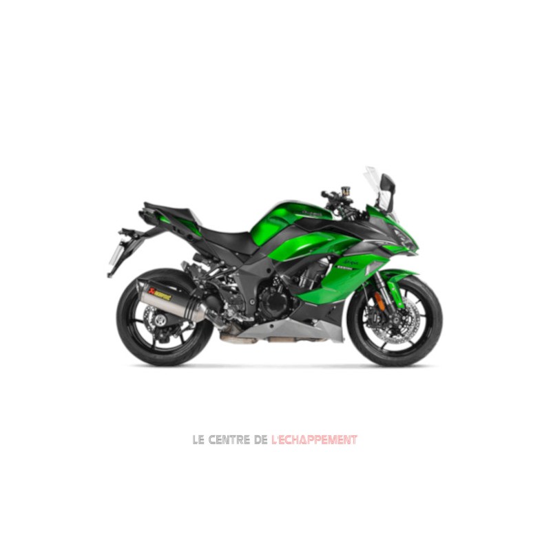 Silencieux Akrapovic Slip-On Kawasaki Z 1000 SX 2020-... (coupelle carbone)