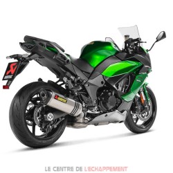 Silencieux Akrapovic Slip-On Kawasaki Z 1000 SX 2020-... (coupelle carbone)