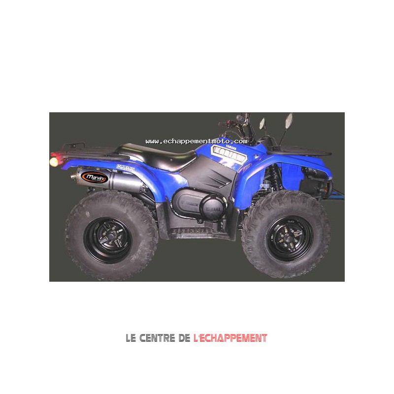 Silencieux Marving Quad Atv Line (big ovale) pour Yamaha YFM 400/450 Kodiak/450 Wolverine  2003-2007