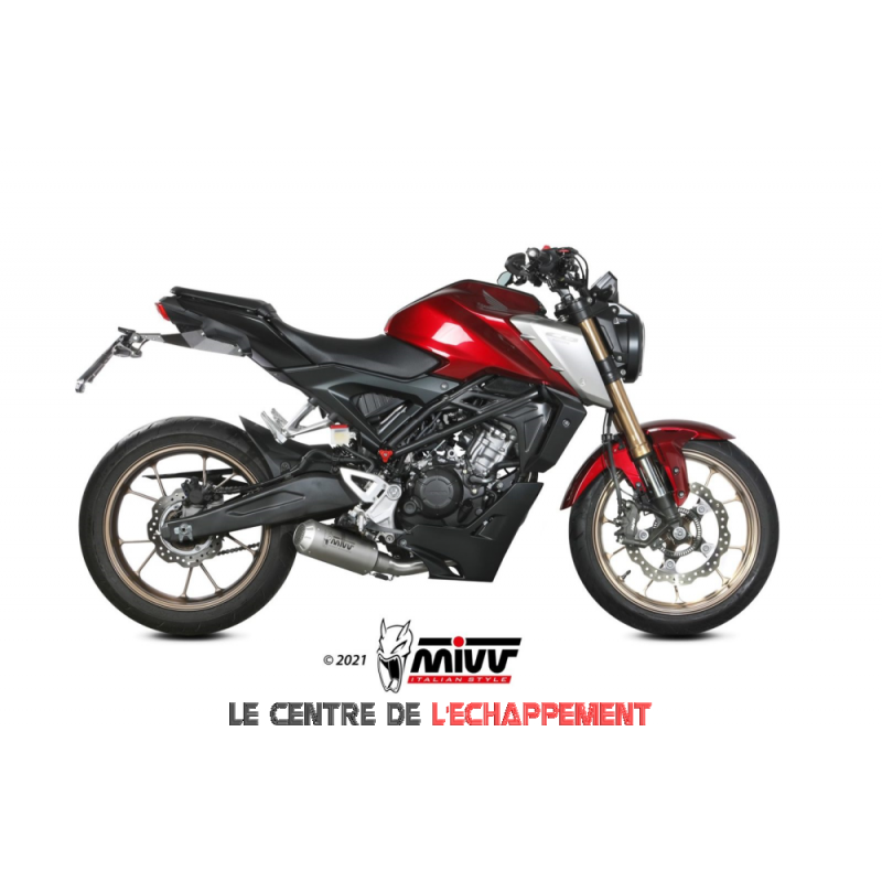 Ligne Complète MIVV MK 3 Honda CB 125 R 2021-...