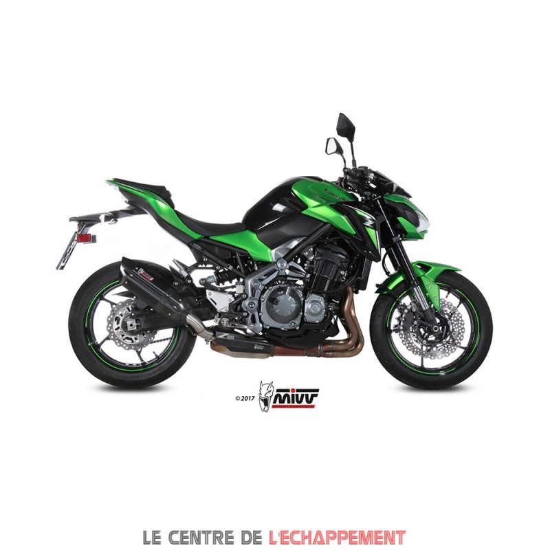 Silencieux MIVV SUONO Adapt.Kawasaki Z 900 2017-...