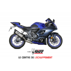 Ligne complète MIVV SR1 (coupelle carbone) Yamaha 700 R7 2022-...