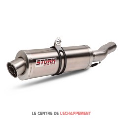 Silencieux Storm OVAL Adapt. YAMAHA FZ6 / FZ6 FAZER 2004-2010