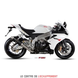 Silencieux Storm GP Adapt. APRILIA RSV4/Factory 2009-2014 et Tuono 1000 V4R/APRC 2011-2015