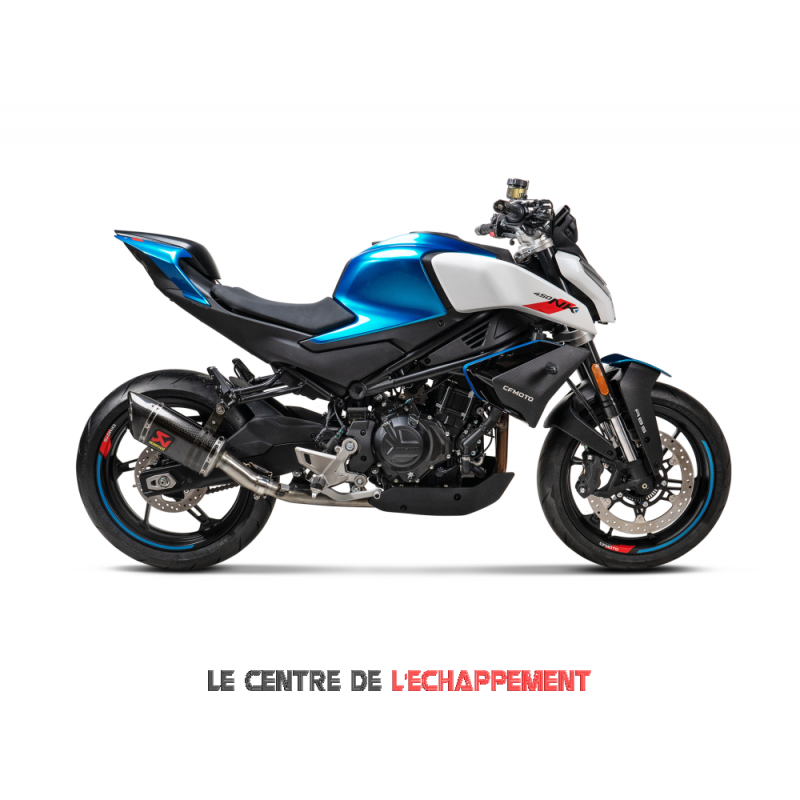 Silencieux Akrapovic Slip-on CF Moto 450 NK / SR 2024-...