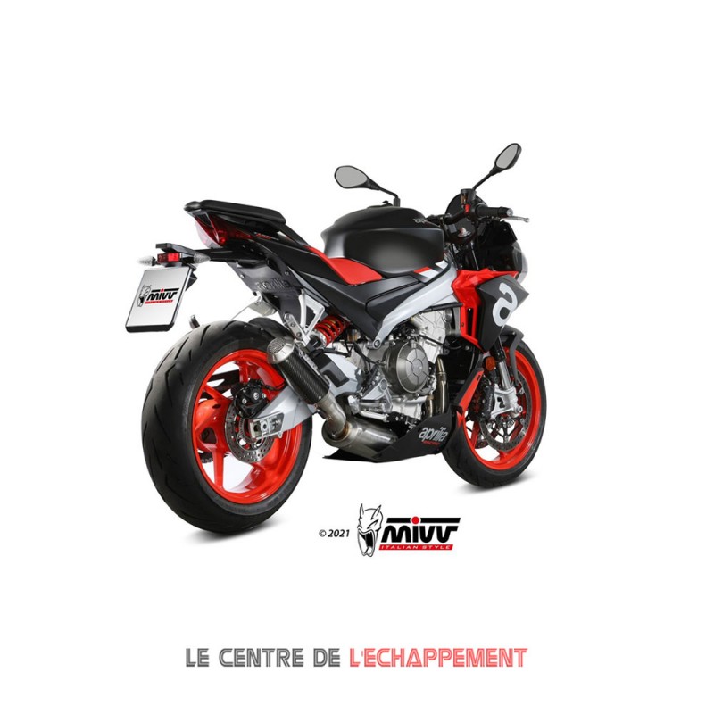 Ligne Complète MIVV MK3 APRILIA 660 RS / TUONO 2021-...