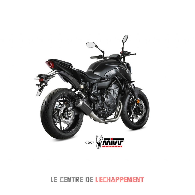 Ligne Complète MIVV MK3 YAMAHA MT07 2014-...