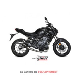 Ligne Complète MIVV MK3 YAMAHA MT07 2014-...