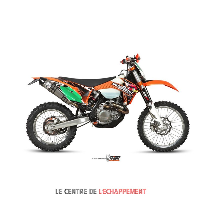 Ligne Complète MIVV OVAL KTM EXC 450 F 2012