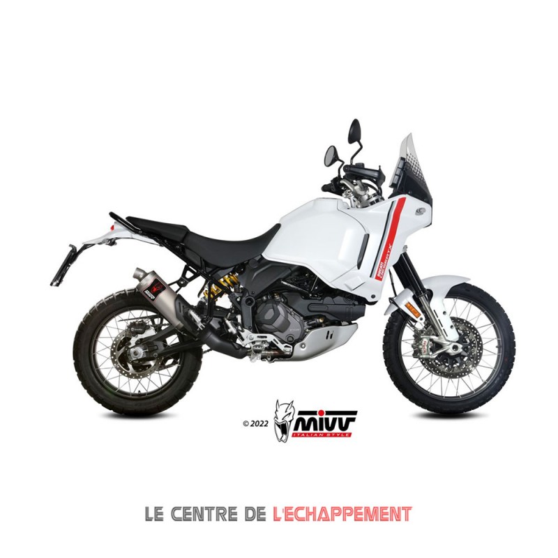 Silencieux MIVV DAKAR DUCATI DESERT X 950 2022-...