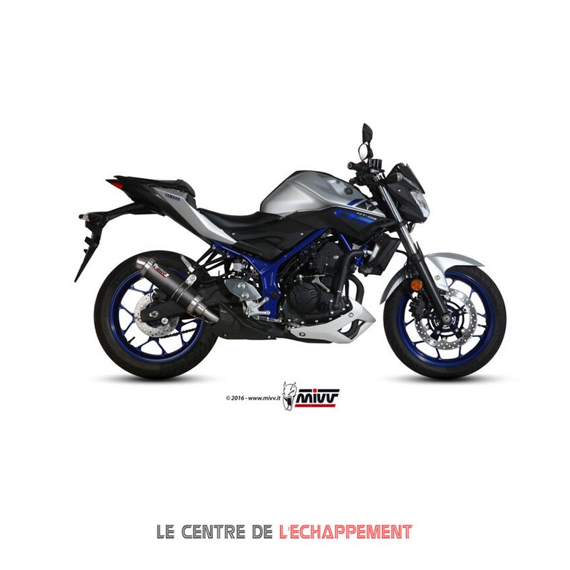 Silencieux MIVV GP YAMAHA MT03 (320cc) 2016-2024