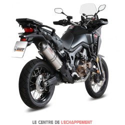 Silencieux MIVV OVAL HONDA CRF 1000 L AFRICA TWIN 2016-2019