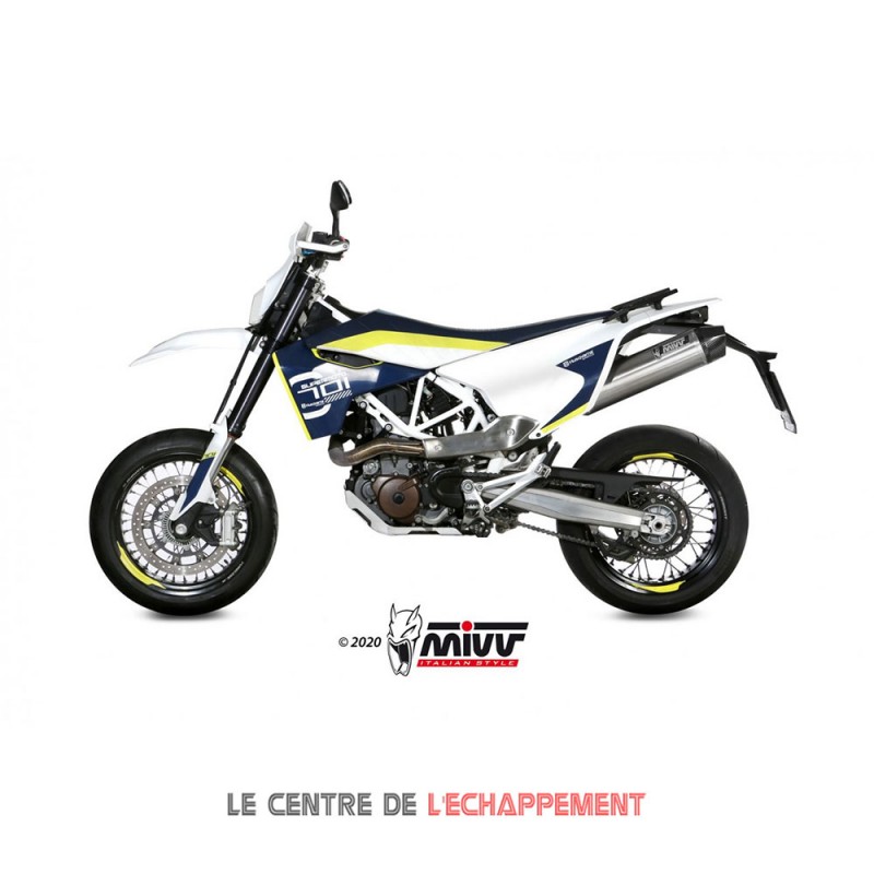 Silencieux MIVV OVAL HUSQVARNA 701 SM/ENDURO 2017-2020