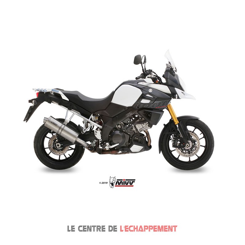 Silencieux MIVV OVAL SUZUKI DL 1000 V-STROM 2014-2019