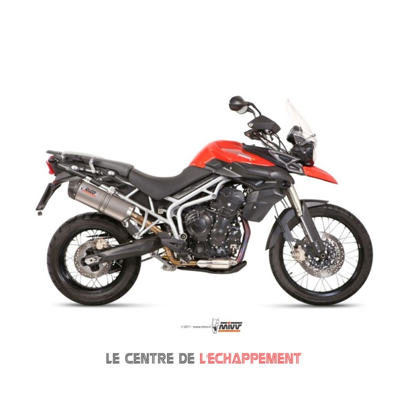 Silencieux MIVV OVAL TRIUMPH TIGER 800 2011-2016