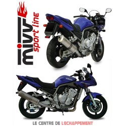 Silencieux MIVV OVAL YAMAHA YZF 600 THUNDERCAT 1996-2003