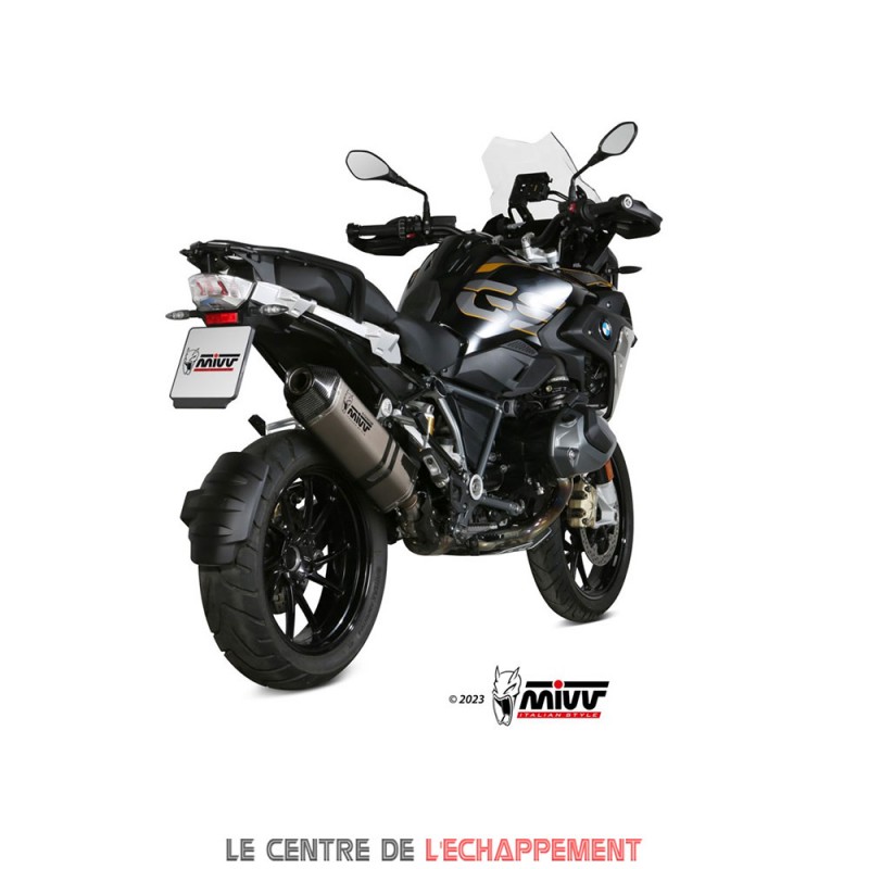 Silencieux MIVV SPEED EDGE BMW R 1250 GS/Adventure 2019-2023