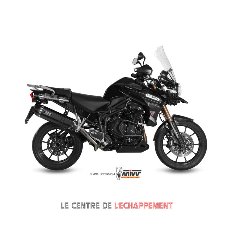 Silencieux MIVV SPEED EDGE TRIUMPH TIGER EXPLORER 1200 2012-2015