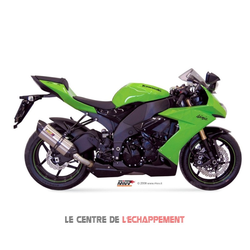 Silencieux MIVV SUONO KAWASAKI ZX 10R Ninja 2008-2010