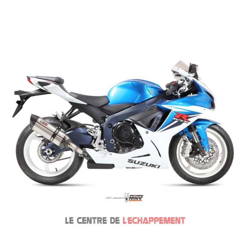 Silencieux MIVV SUONO SUZUKI GSX R 600 2011-2016