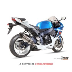 Silencieux MIVV SUONO SUZUKI GSX R 600 2011-2016