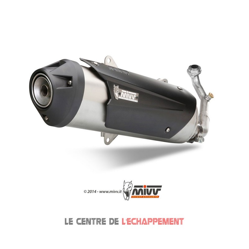 Silencieux MIVV URBAN APRILIA SCARABEO 500/Light/GT 2003-2012