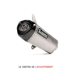 Silencieux AKRAPOVIC Slip-On (coupelle carbone) Piaggio VESPA GTS SUPER 125 IE / GTS 250 / GTV 250 / GTS SUPER 300 / GTV 300