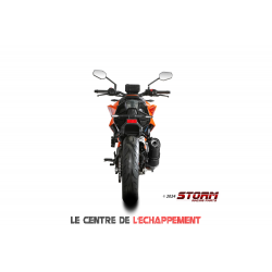 Silencieux STORM Slip-on GP KTM 125 et 390 Duke 2024-...