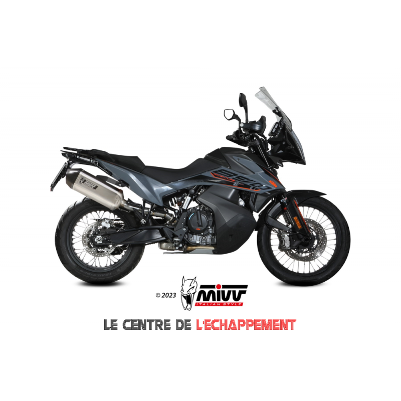 Silencieux MIVV Speed Edge KTM 790 / 890 Adventure / R 2021-... et 890 SMT 2023-...