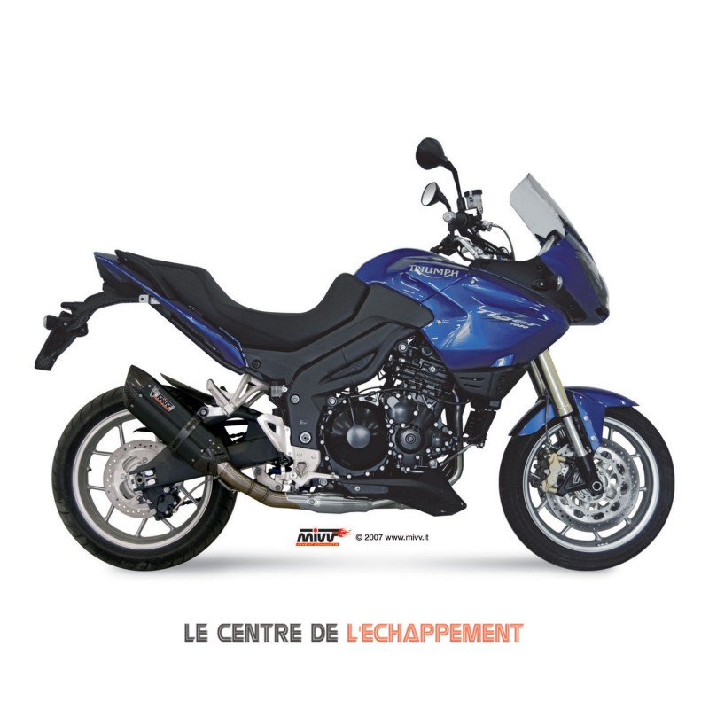 Silencieux MIVV SUONO (coupelle carbone) TRIUMPH TIGER 1050 2007-2012