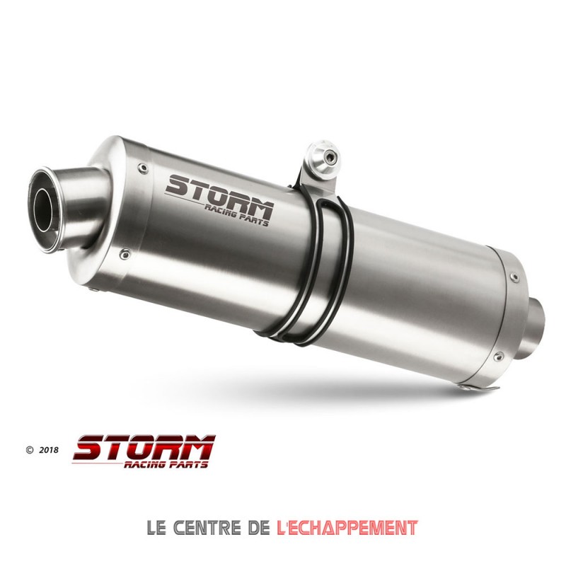 Silencieux Storm Ovale Adapt. HONDA CB 600 Hornet 2001-2002