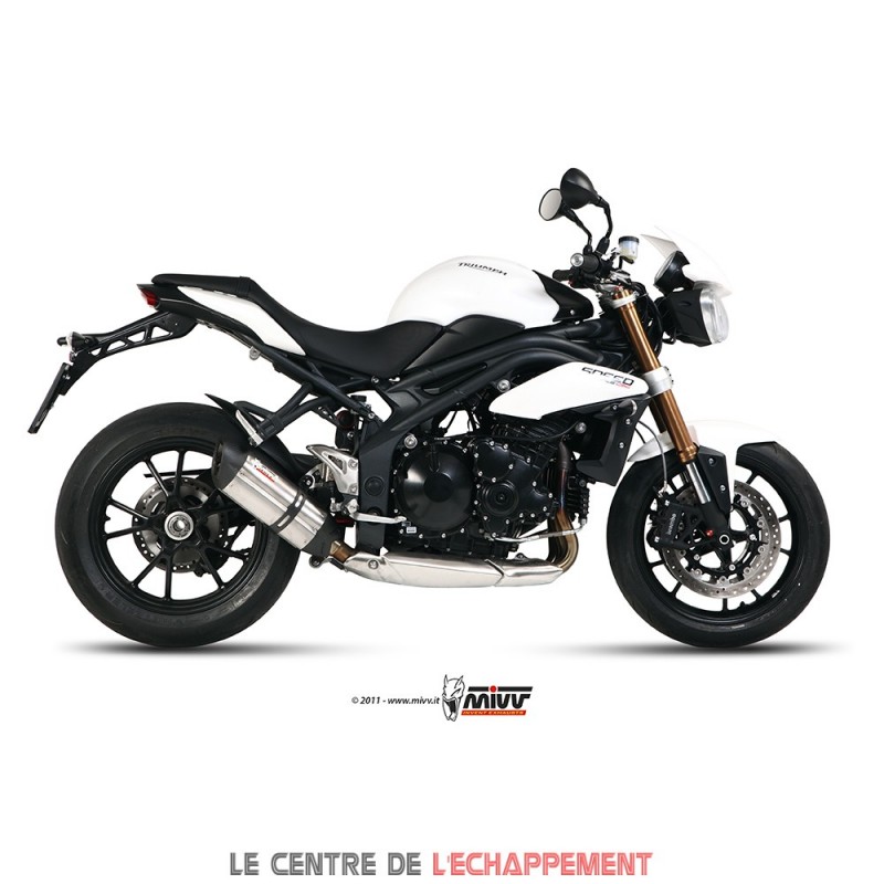 Silencieux MIVV SUONO Triumph Speed Triple 1050/R/S 2011-2016